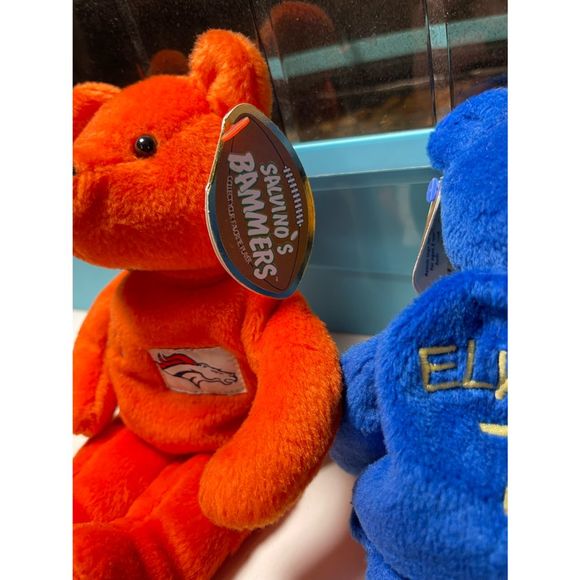 Salvino’s Bammers Broncos Bears Orange and Blue Davis 30 and Elway 7 - Picture 5 of 7